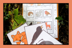 Autumn Animal Scavenger Hunt