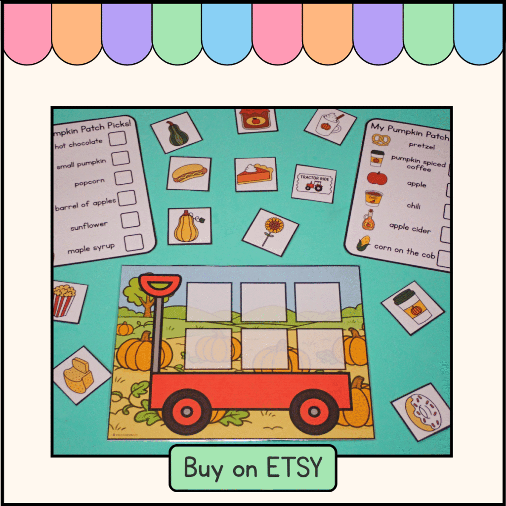 Shop the pumpkin patch memory match on etsy