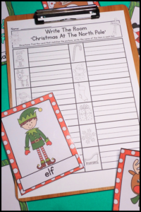 write the room Christmas at the North Pole