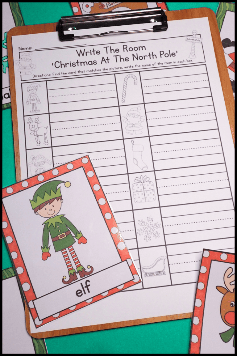 write the room Christmas at the North Pole