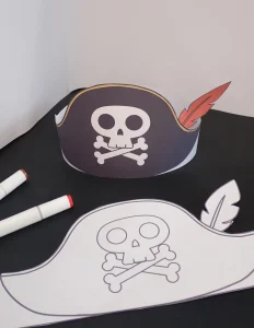 FREE Pirate Headband Template For Kids